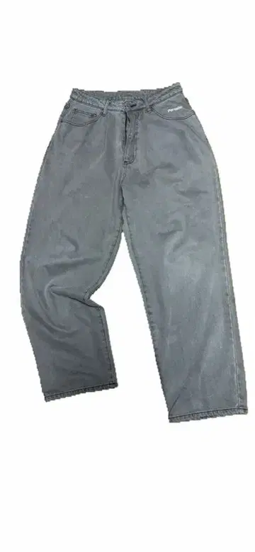 Perushu 그레이 데님 팬츠