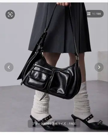 [nui nullu] 2WAY 멀티 포켓 숄더백 원 숄더