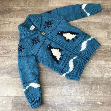 [ 미사용급 ] 완판 granted 그랑테드 카우친 자켓 펭귄