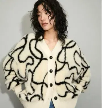 ADMEETROPE 페더얀 니트 가디건