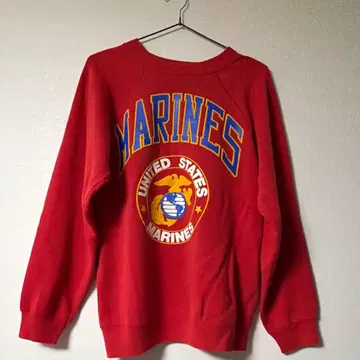 Hanes 미국 해병대 맨투맨 S