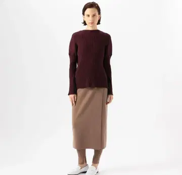 미사용 택 포함 투모로우랜드 데 프레 울 스무스 레이어드 하의