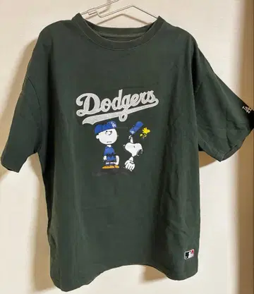 FREAK'S STORE MLB 다저스 PEANUTS 콜라보 T셔츠