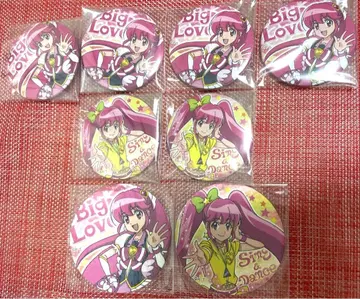 프리큐어 트윙클 캔뱃지 코스터 큐어 러블리