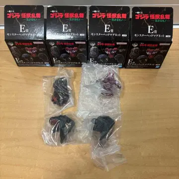 고질라 제일복권 괴수난무 E상 4종 컴플리트 세트