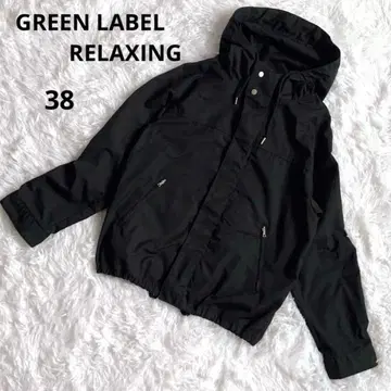 [ 새상품급 ] 그린 라벨 릴랙싱 마운틴 파카 블랙 38
