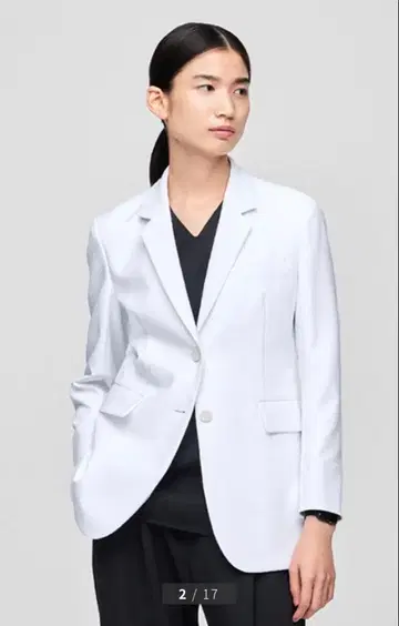 클라시코 여성용 흰 옷: 어반 자켓 (XL 사이즈)