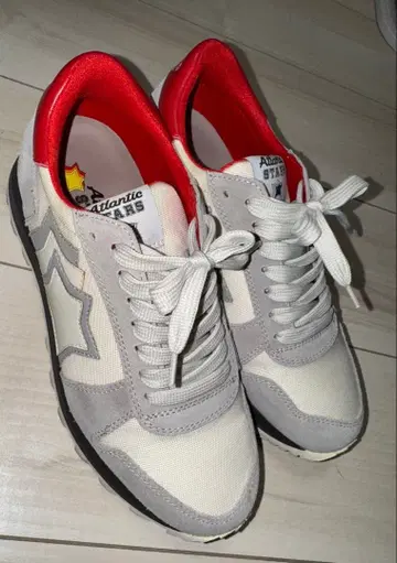 아틀란틱 스타즈 스니커즈 그레이/레드