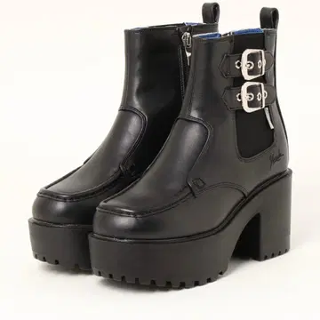 yosuke 사이드 고어 부츠 블랙 M 사이즈