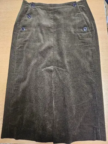 23구 코듀로이 타이트 스커트 38