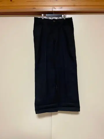 벤 데이비스 고릴라 컷 블랙 워크 팬츠