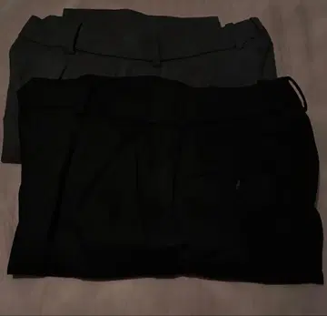 UNIQLO 턱 와이드 팬츠 2개 세트