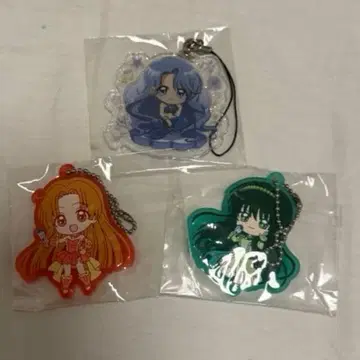 머메이드 멜로디 피치피치피치 스트랩 세트 리나 노엘 세이라