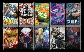 스트리트 파이터 6 캐릭터 카드 아키 2세트