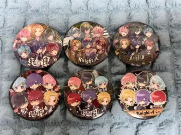 기사A 캔뱃지 6개 세트