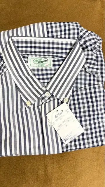 crocodile 버튼 다운 셔츠 LL 네이비 계열