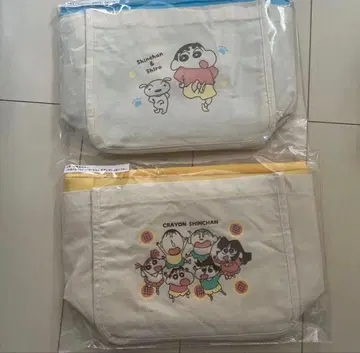 짱구는 못말려(크레용 신짱) 보냉 복조리 포함 토트백 2종