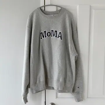 Champion x MoMA 속기모 맨투맨