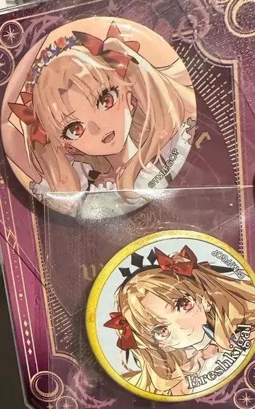 FGO 캔뱃지 엘레쉬키갈 영기소환