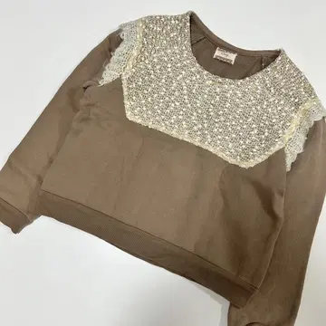 crisp 크리스프 맨투맨 크로쉐