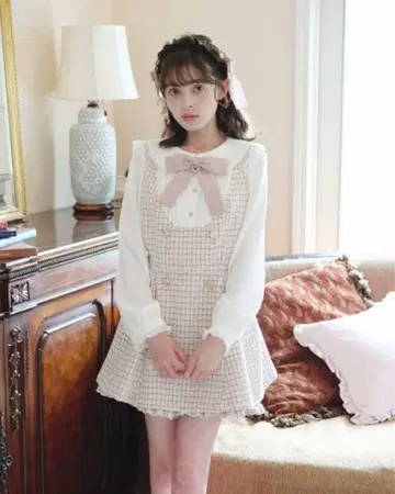 리즈리사 트위드 셋업