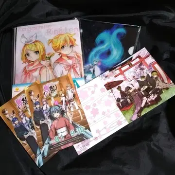 VOCALOID 클리어 파일 & 포스카 묶음 판매 하츠네 미쿠 센본자쿠