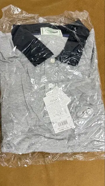 크로커다일 그레이 피케 셔츠 LL