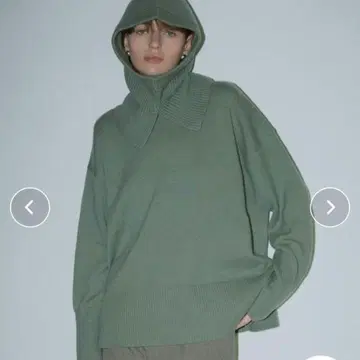 WIDE KNIT TOPS BALACLAVA SET 클라네 CLANE