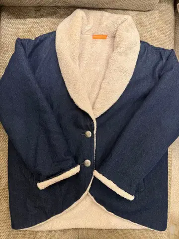 데님 보아 자켓