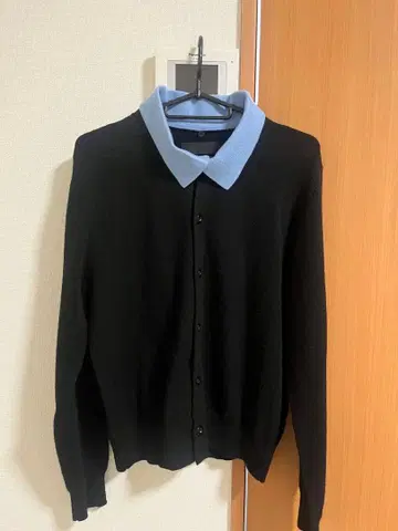 [ 가격 인하 불가 ] JAREY 스탠드 카라 가디건