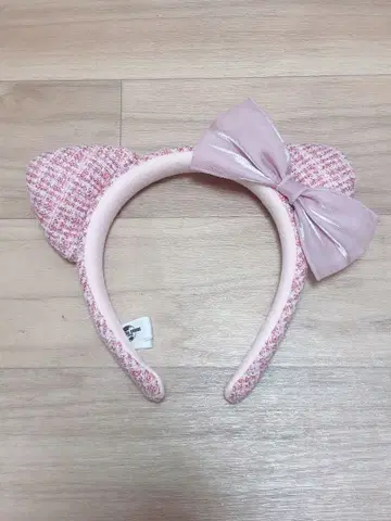 헬로키티 고양이 귀 머리띠 핑크