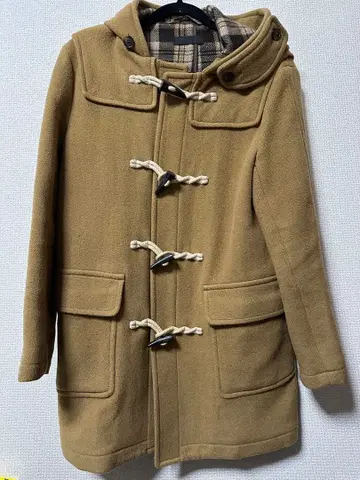 UNIQLO 베이지 더플 코트 M 사이즈