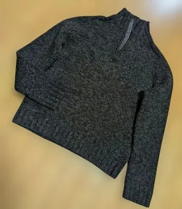 DKNY 남성용 하프 지퍼 니트 M