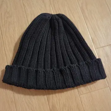 HIGHLAND 블랙 니트 모자