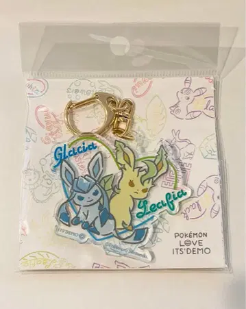 포켓몬 이츠데모 아크릴 키링 글레이시아 리피아