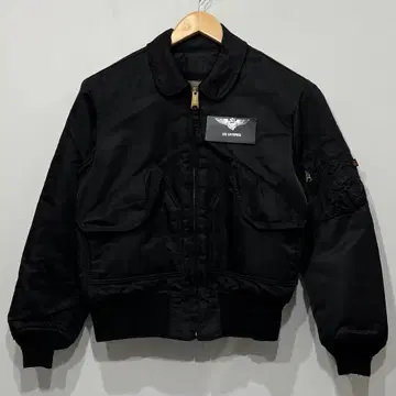 90s 미국제 알파 CWU-45/P 블랙 플라이트 자켓 S
