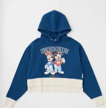 새상품 moussy 마우지 후드티 블루 후디