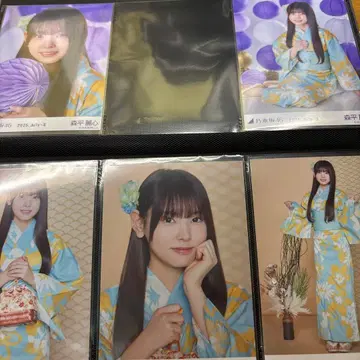 노기자카46 모리히라 레이신 5종 컴프 유카타