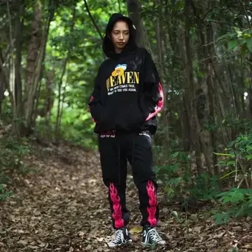 마요 풀 자수 셋업