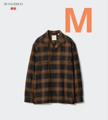 브러쉬드 코튼 오버 사이즈 셔츠 M 사이즈