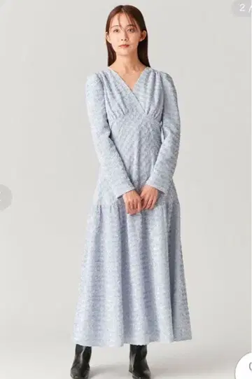 컷 자카드 카슈쿨 원피스 FRAY I.D 프레이 아이디