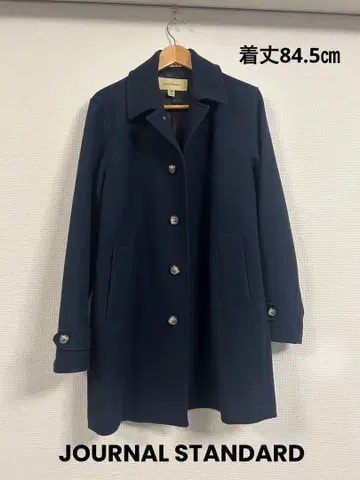 저널 스탠다드 스텐 칼라 울 코트