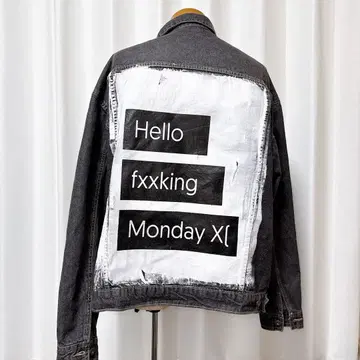 isxnot 마키세이즈미 데님 자켓 G