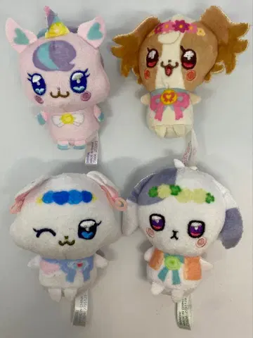 원더풀 프리큐어 니코 님의 신비한 알 DX 마스코트 4종 세트