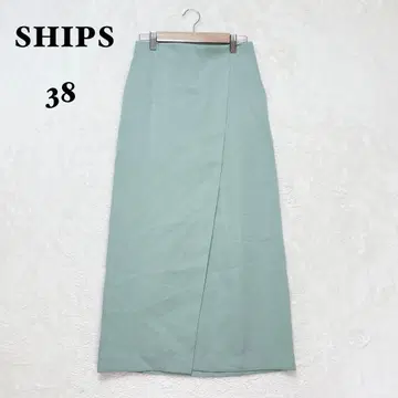 쉽스 슬릿 타이트 스커트 M 백 밴딩 심플 손세탁 랩