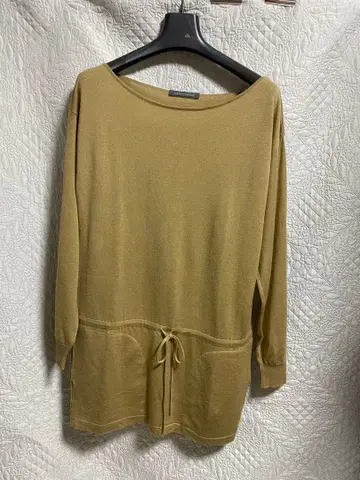 ALBERTA FERRETTI 베이지 긴팔 니트