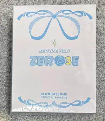 ZEROBASEONE ZB1 제베원 3기 FC 키트 팬클럽 미개봉