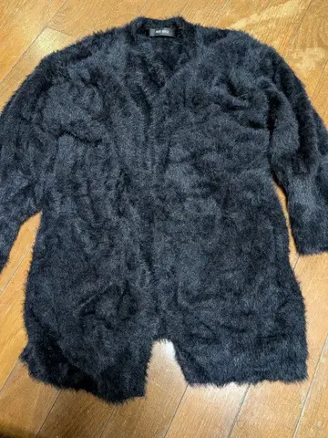 PINK HOUSE 블랙 롱 가디건