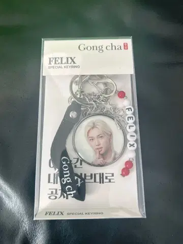 한국 한정판 공차 필릭스 FELIX 특별판 키링