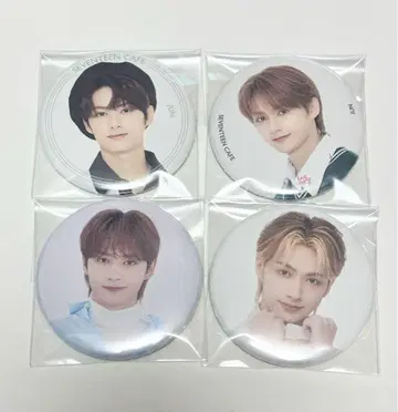 SEVENTEEN 세부치 카페 캔뱃지 준